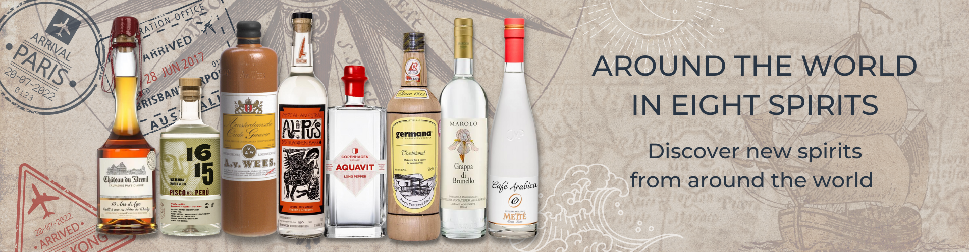 Around the World in Eight Spirits