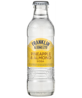 Franklin & Sons Pineapple & Almond Soda (20cl x 24)