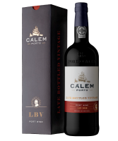 Calem Late Bottled Vintage Port 2016 bottle and gift box image.