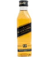 Johnnie Walker Black Label Miniatures Blended Scotch Whisky 5cl
