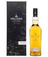 Dailuaine 34 Year Old Special Release bottle and gift box image.