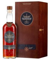 Glengoyne 30 Year Old Highland single malt Scotch whisky bottle and wooden presentation box image.
