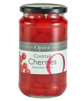 Opies Red Cocktail Cherries without Stem 500g