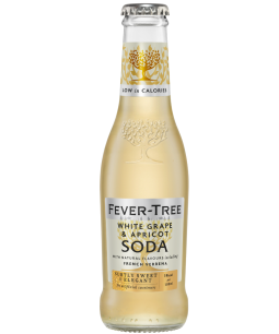 Fever-Tree White Grape & Apricot Soda (20cl x 24)