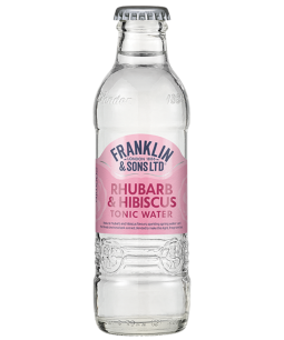 Franklin & Sons Rhubarb & Hibiscus Tonic (20cl x24)