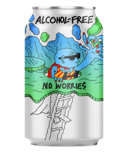 Lervig No Worries Non Alcoholic (Norway) 0.5% 33cl Can