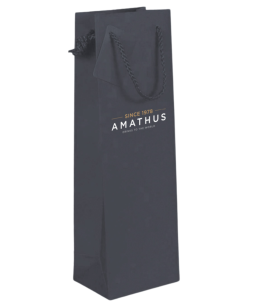 1 Bottle Gift Bag Amathus Since 1978 Blue Grey
