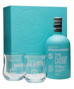 Bruichladdich Classic Laddie Gift with 2 Glasses