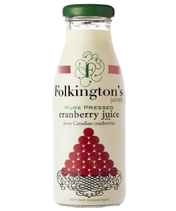 Folkington's Cranberry Juice (25cl x 12)