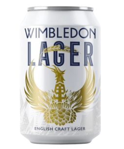 Wimbledon English Craft Lager Cans 4.8% (33cl x 24)